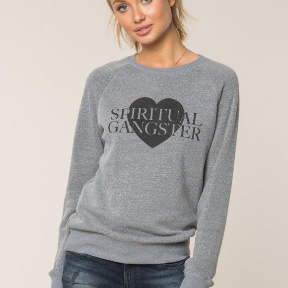 SG Love Old School Pullover by Spiritual Gangster - Picture 3 of 3